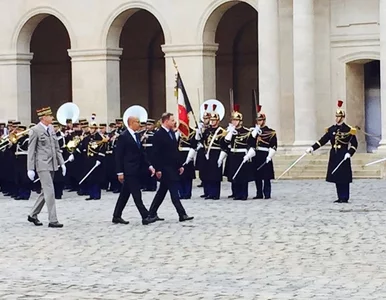 Miniatura: Duda w Paryżu. Spotka się m.in. z...