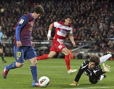 Miniatura: Osiem goli na Camp Nou. Messi pobił rekord