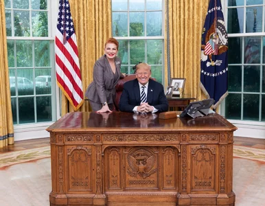 Miniatura: Georgette Mosbacher skomentowała wizytę...