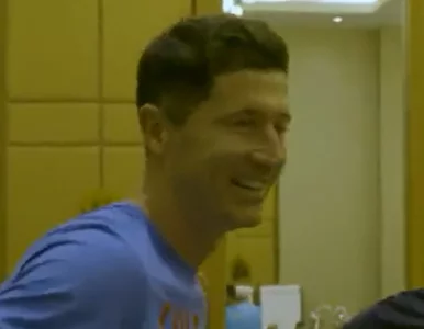 Miniatura: Robert Lewandowski spotkał się z kolegami...