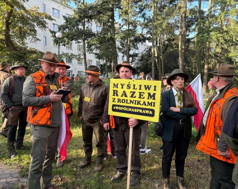 Miniatura: Myśliwi protestują w Warszawie. Mamy...