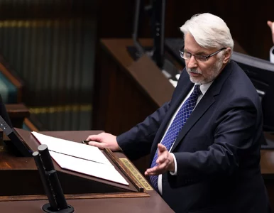 Miniatura: Waszczykowski odrzuca zaproszenie...