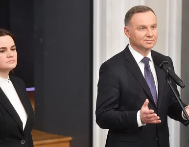 Miniatura: Andrzej Duda spotkał się ze Swiatłaną...