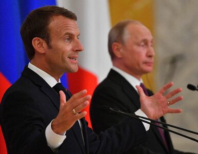 Miniatura: Macron znów rozmawiał z Putinem. Przywódca...