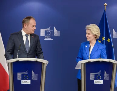 Miniatura: Tusk po spotkaniu z von der Leyen. Mój...