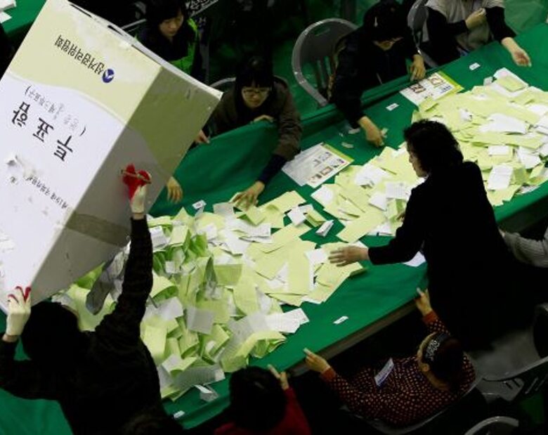Wybory w Korei Południowej: rywale idą łeb w łeb. Liczenie głosów trwa