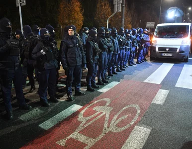 Miniatura: Ilu policjantów pilnowało domu...