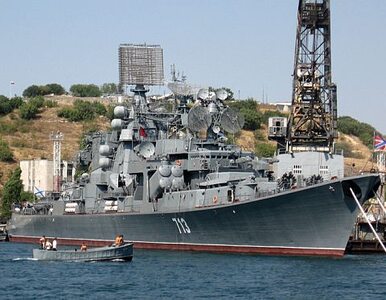Rosyjskie okręty wojenne w Syrii