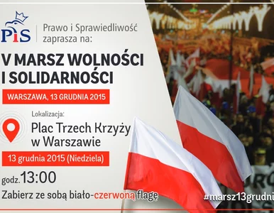 Miniatura: V Marsz Wolności i Solidarności w...