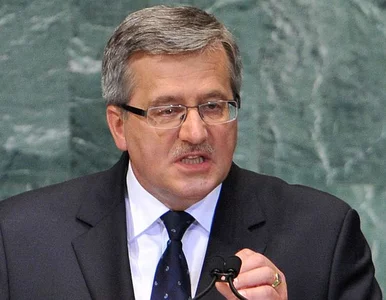 Miniatura: Komorowski: lot rejsowy? Przedziwne...