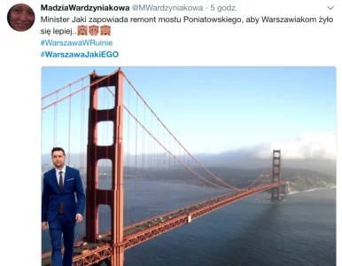 Miniatura: Patryk Jaki pomylił Warszawę z Pragą....