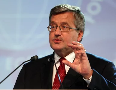 Miniatura: Komorowski: Polska nie jest źródłem...