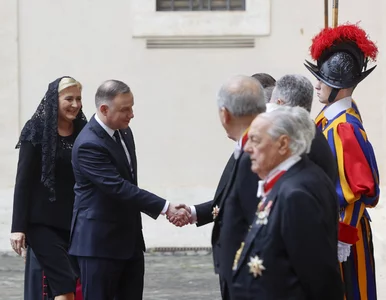 Miniatura: Andrzej Duda spotkał się z papieżem. Był...