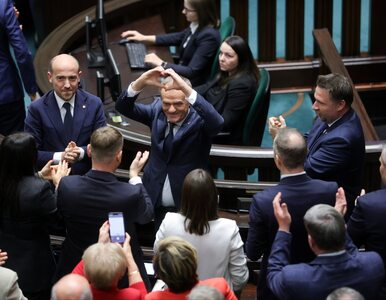 Miniatura: Sejm zagłosował. Donald Tusk został...