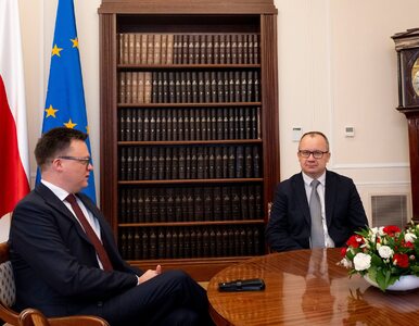 Miniatura: Marszałek Sejmu konsultował sytuację...