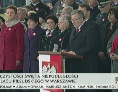 Miniatura: Komorowski: Dar wolności zdobyliśmy...