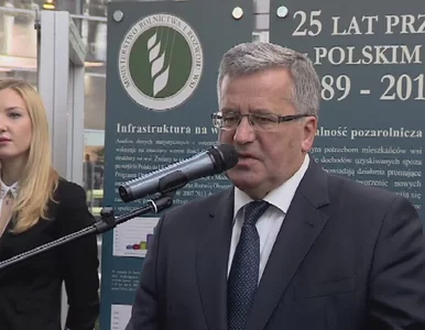 Miniatura: Komorowski do Kopacz: Tak trzymać