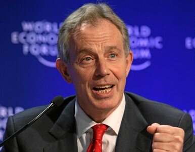 Media krytykują Tony Blaira, bo... zorganizował przyjęcie dla żony