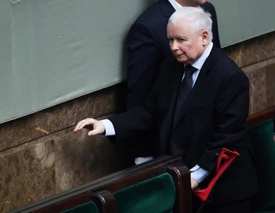 Miniatura: Jarosław Kaczyński pojawił się w Sejmie....