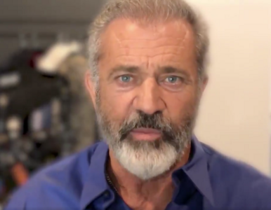 Miniatura: Mel Gibson składa życzenia Polsce. PFN...