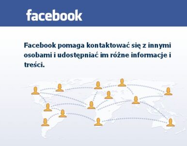 Miniatura: "Facebook nie wystarczy do zrobienia...