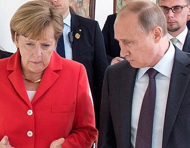Miniatura: Merkel w Moskwie. Będzie rozmawiać z...
