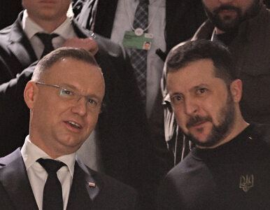 Miniatura: Duda i Zełenski spotkali się w Davos....