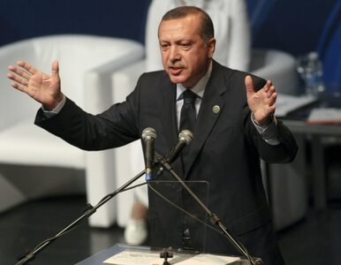 Miniatura: Ostre słowa premiera Turcji. "Izrael to...