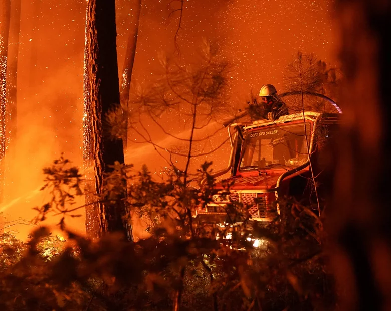 Miniatura: Dramatyczne pożary we Francji. Polscy...