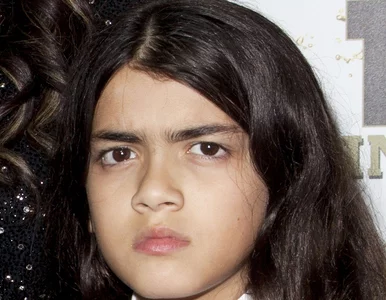 Miniatura: Blanket Jackson widziany po raz pierwszy...