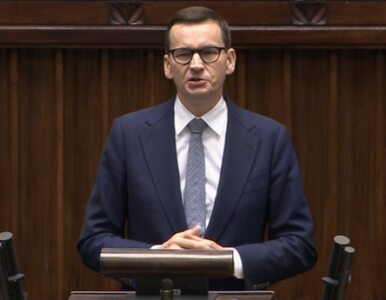 Premier w Sejmie o węglu: To cel, który postawiłem spółkom skarbu państwa