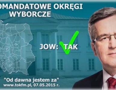 Nowy spot wyborczy Komorowskiego. "Andrzej Duda przeciw obywatelom"