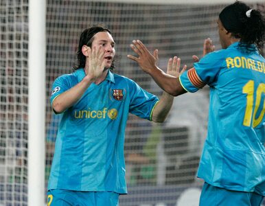 Miniatura: Messi i Ronaldinho znowu razem. Zobacz...