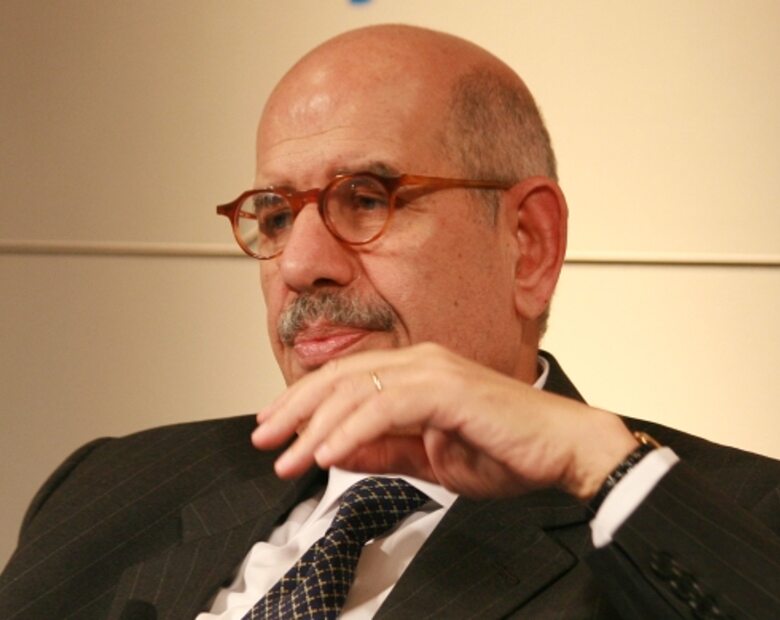 Miniatura: ElBaradei: Mubarak gra na czas. Musi...