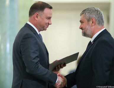 Miniatura: Jan Ardanowski oficjalnie nowym ministrem....