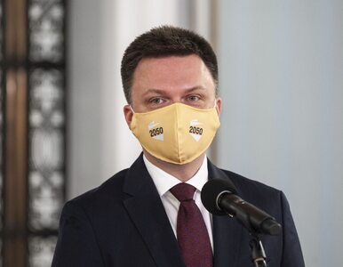 Miniatura: Hołownia o Morawieckim: Jego śmieszność...