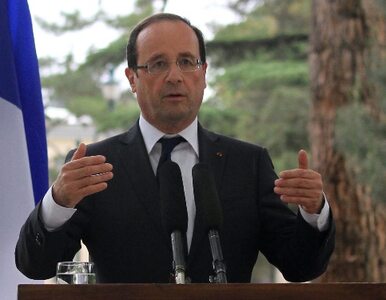 Miniatura: Francuzi popierają Hollande'a