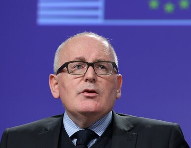 Timmermans odwołał debatę w sprawie Polski. Co planuje Komisja Europejska?
