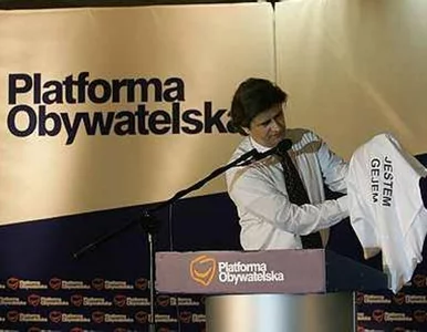 Miniatura: Palikot: Miałem poczucie, że to wisi na...