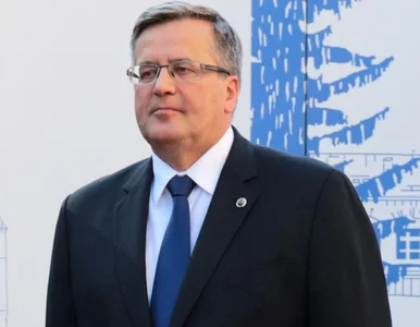 Miniatura: Komorowski o ataku jajkiem: nie nadawajmu...