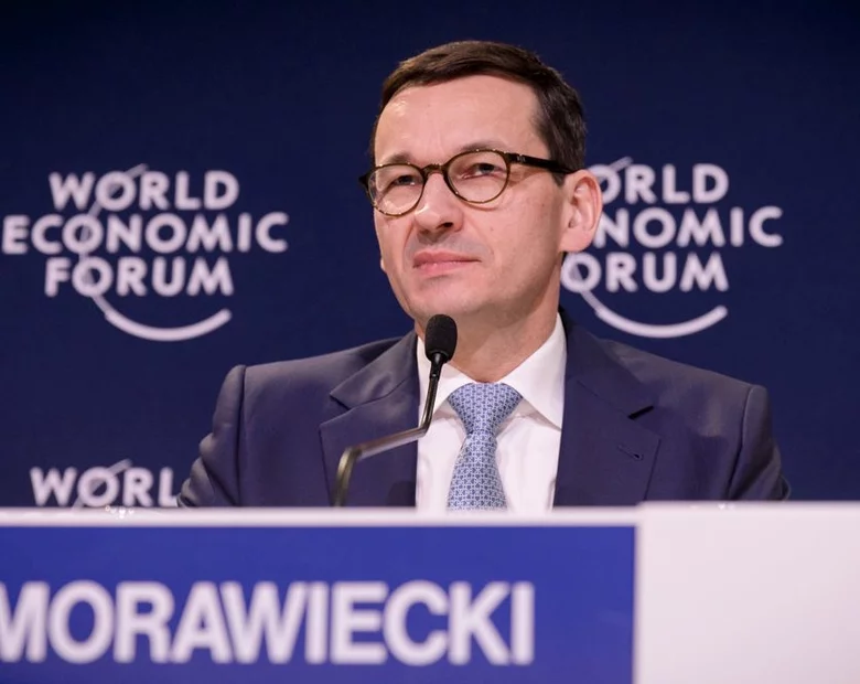 Miniatura: Davos. Premier Mateusz Morawiecki o...