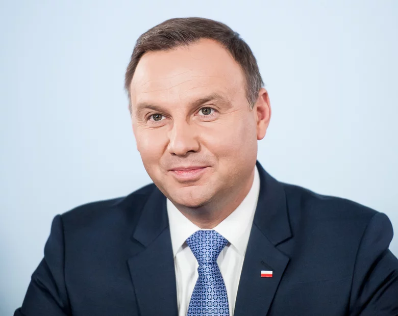 Miniatura: Duda: Demokracja w Polsce czuje się bardzo...