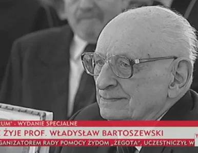 Miniatura: Weiss: Bartoszewski był symbolem innej...