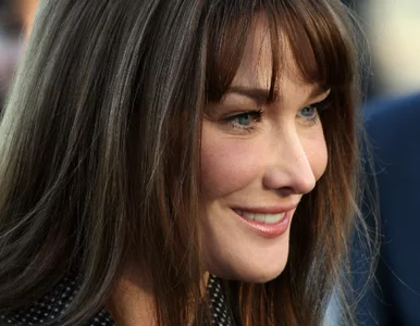 Miniatura: Carla Bruni - najpierw zakupy, potem poród