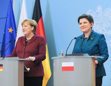Miniatura: Szydło porozmawia z Merkel o niemieckich...