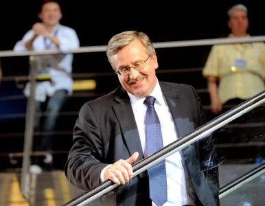 Miniatura: Komorowski podpisał specustawę powodziową