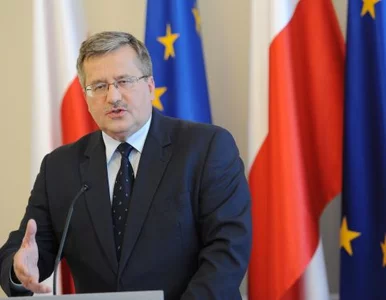 Miniatura: Komorowski: nad reformą emerytur muszę się...