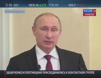 Miniatura: Putin: Udało nam się porozumieć. Sądzę, że...