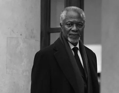 Miniatura: Kofi Annan nie żyje. Był laureatem...