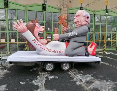 Parada w Düsseldorfie. Swojej niechlubnej karykatury doczekał się także...